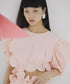 Scallop Puff Sleeve Dress